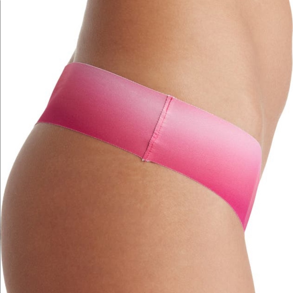 Commando Microfiber Thong Panty Ombré Pink, NWT Small - Picture 4 of 4